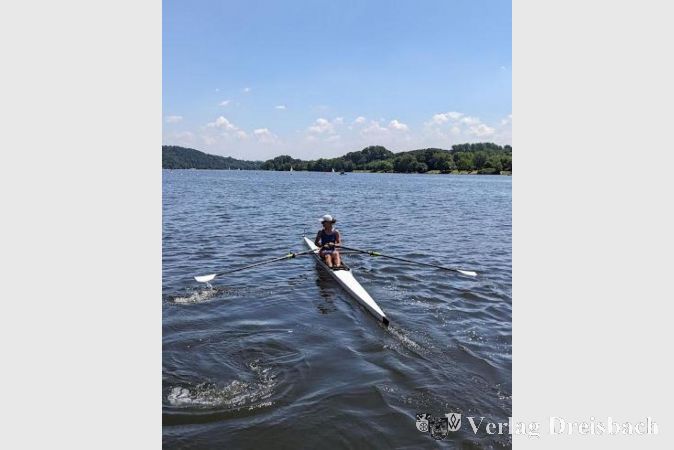 Im Einer trat Anton Schürings an und erreichte Rang neun.