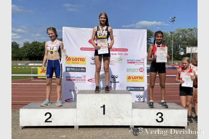 Johanna Höhn auf dem 1. Platz.