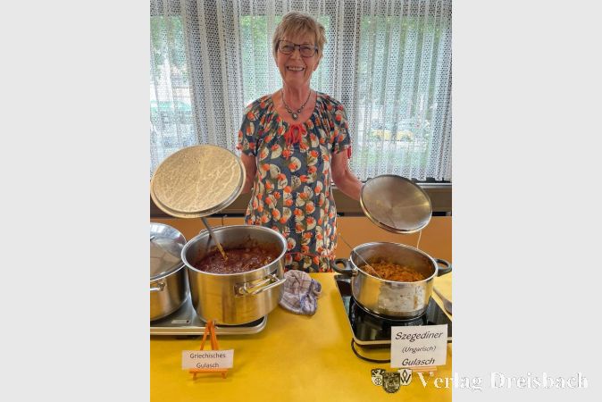 Jannie Langeler präsentierte "Gulasch international".