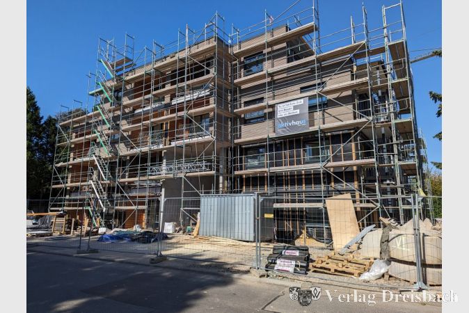 Die ambitionierte Baumaßnahme an der Raiffeisenstraße ist das größte Projekt in der Geschichte der Gewobau.
