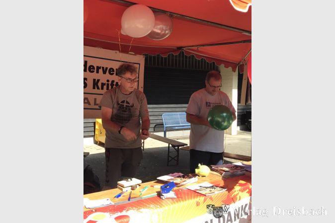 Der Förderverein der TuS Kriftel, Abt. Handball, veranstaltete wieder seinen beliebten Ballonwettbewerb.