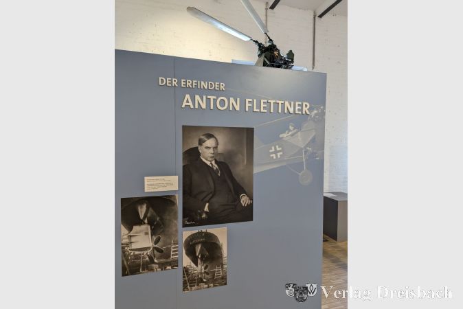 Der Erfinder Anton Flettner hat natürlich auch seinen festen Platz in der Dauerausstellung des Stadtmuseums.