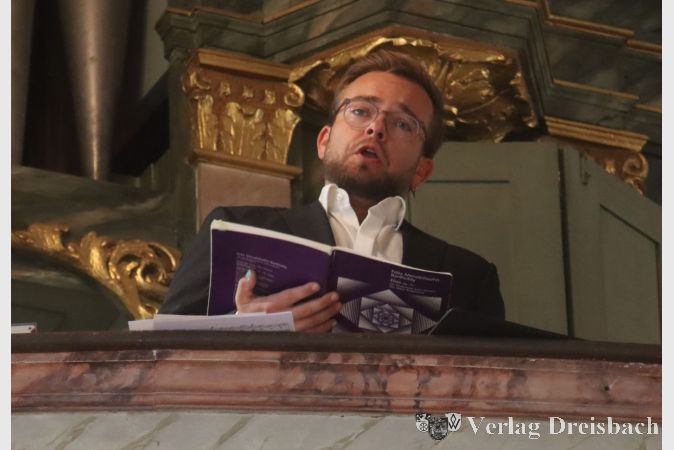Tenor Fabian Kelly war in der Kirche als Solist des Mendelssohn-Oratoriums zu hören.