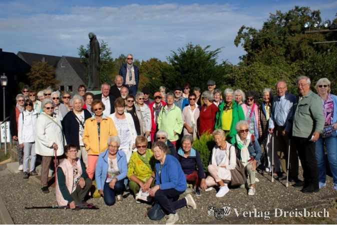 Die fröhliche Reisegruppe des Krifteler AWO-Ortsvereins.