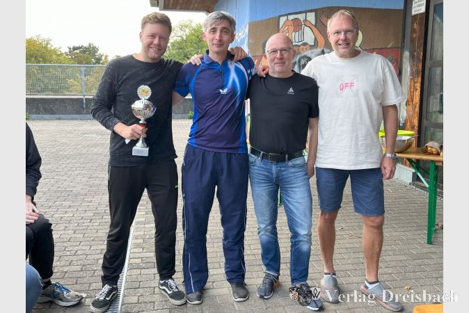 Björn Fröhlich Wagenbach gewann vor Alexander Ockert den Einzel-Pokal.