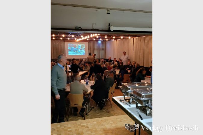 Es war angerichtet zum Danke-Essen im Rat- und Bürgerhaus für die ehrenamtlichen Helferinnen und Helfer.