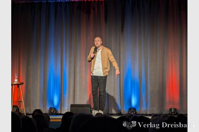 Der 32-jährige Comedian Johann Theisen aus Stuttgart.