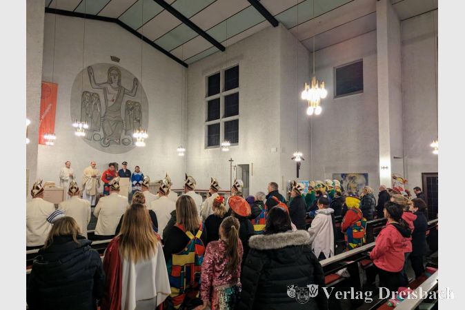 Es war ein besonders bunter Gottesdienst in Christ-König am vergangenen Donnerstag.