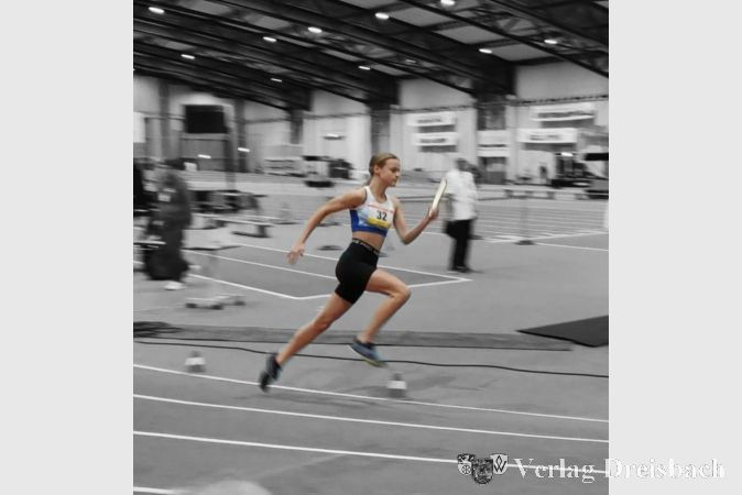 Shiva Böhme sicherte sich in der Altersklasse W14 gleich vier Kreismeister-Titel.