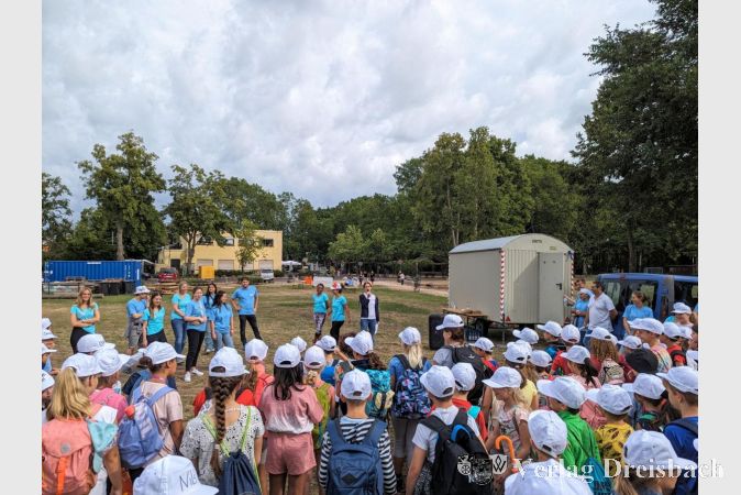 Ferienspieleröffnung 2023: In den ersten beiden Wochen der Sommerferien kommen bis zu 140 Grundschülerinnen und -schüler in den Genuss dieses jährlichen Angebots.