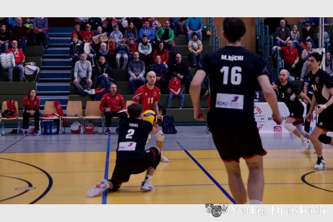 Tobi Thiel, Florian Ruhm und Co. warfen sich in Gotha in jeden Ball. Am Ende reichte es nicht ganz.
