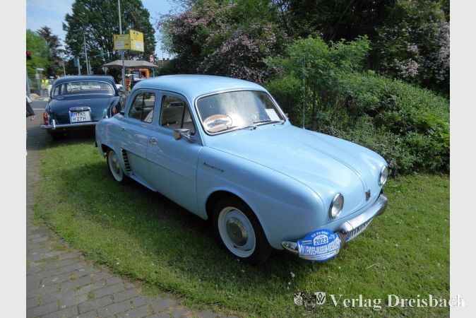 Ein Renault Dauphine von 1959, wie er 2023 zu sehen war.