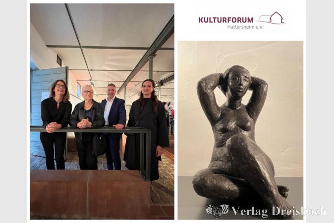 V. l. n. r.: Heike Seibert, Wanda Pratschke, Axel Fink und Jacqueline Jakobi.