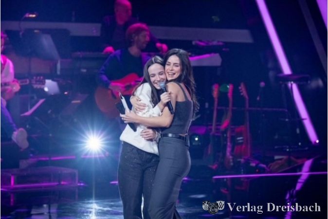 Miray mit "Coach" Lena Meyer-Landrut.