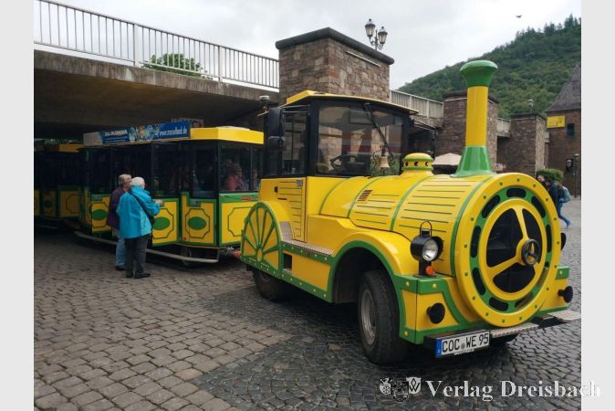 Der Mosel-Wein-Express ermöglichte eine unterhaltsame Rundfahrt.