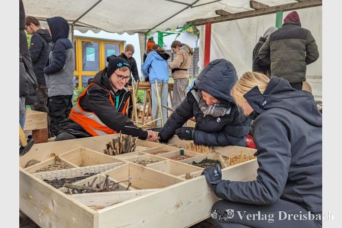 Flexibilität und Einsatzbereitschaft prägen das Projekt in Weilbach.