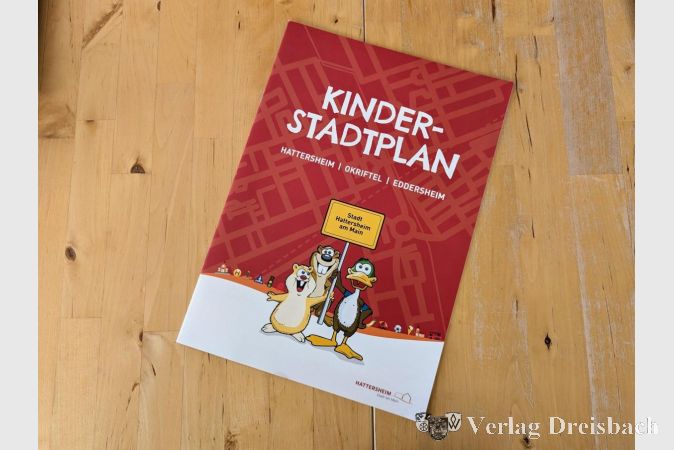 Hamster, Biber und Ente stellen den Kindern ihre Heimatstadt vor.