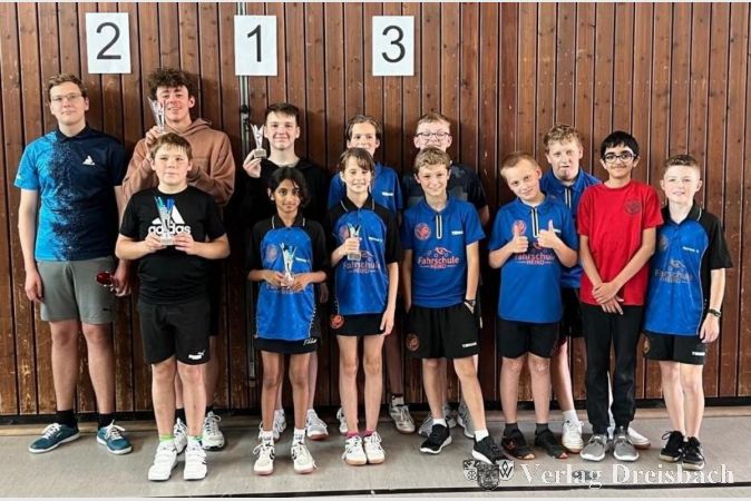 In zwei Leistungsklassen aufgeteilt, ermittelten die BSC-Tischtennisjugendlichen ihre Vereinsmeister.
