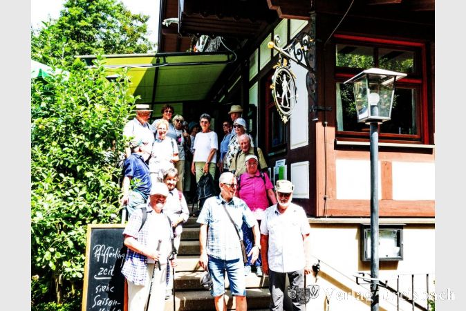 Die gut gelaunte Krifteler Wandergruppe bei ihrer jüngsten Tour.