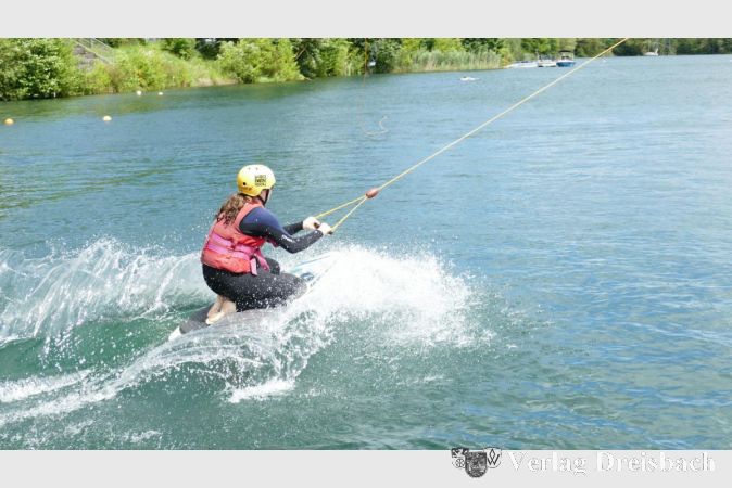 Auch Kneeboards standen den Kids zur Verfügung.