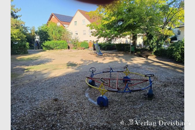 Der Spielplatz am Mühlbach.