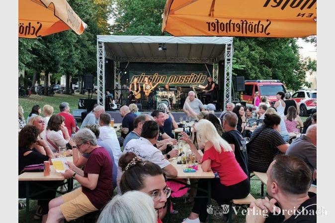 Auftritt von "Mission Possible" am Samstagabend.