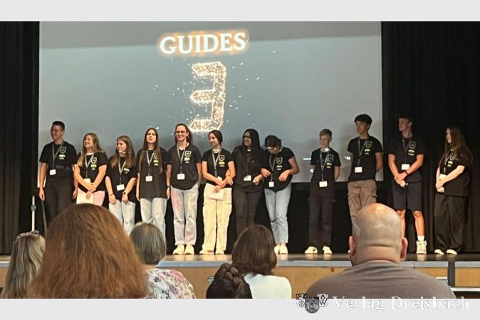 Mentoren aus den älteren Klassen, sogenannte "Guides", werden die neuen Fünftklässler der Sophie-Scholl-Schule beim Einstieg in die weiterführende Schule tatkräftig begleiten und unterstützen.