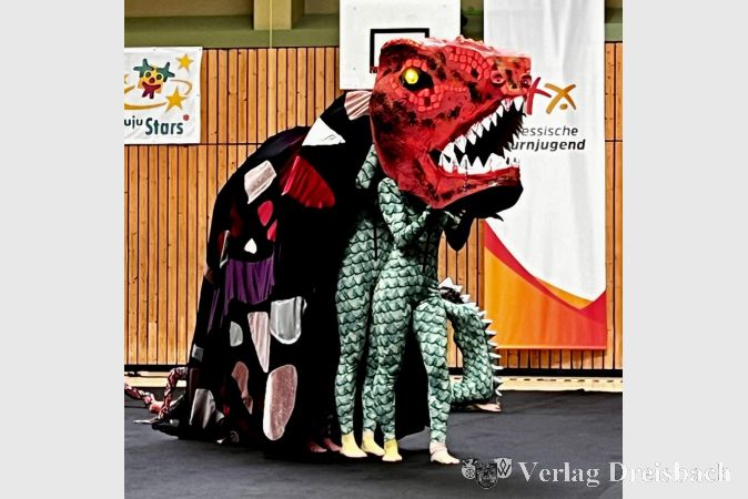 Nicht alle Dinos wollen gefährlich wirken, der von Mapindus machte mit seinen Zähnen und glühenden Augan schon ein wenig Angst.