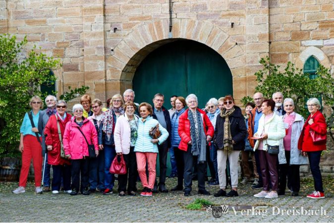 Gruppenfoto der AWO-Ausflugsgruppe in Alzey.