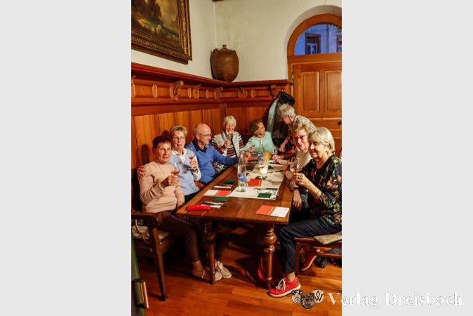 In der Poppenschänke ließ man es sich gerne schmecken.