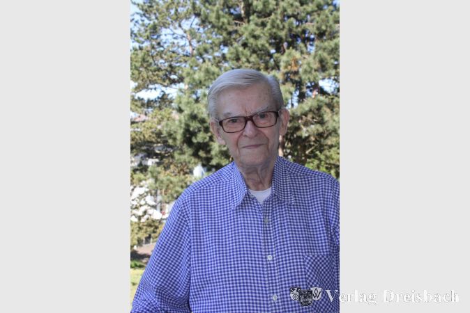 Karl-Heinz Partisch im vergangenen Sommer kurz vor seinen 90. Geburtstag.