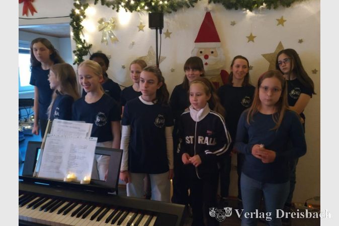 Auftritt der Chor-AG der Heinrich-Böll-Schule.
