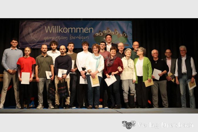 Kein Familienabend ohne Ehrungen besonders verdienter Vereinsmitglieder.