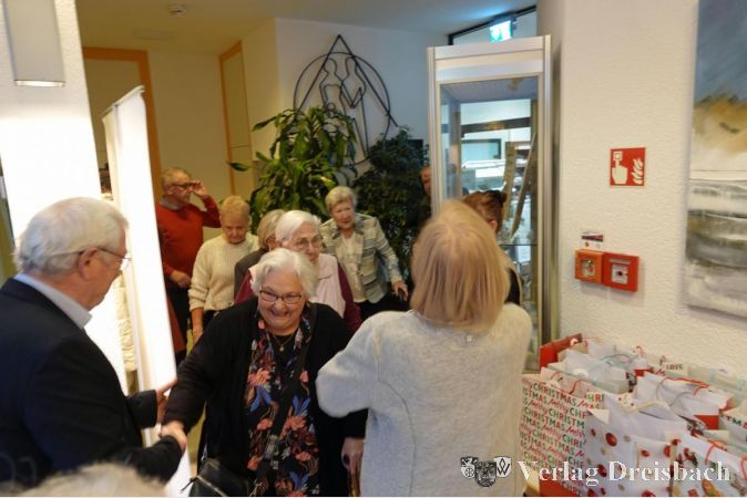 Großer Andrang zur Weihnachtsfeier der AWO.