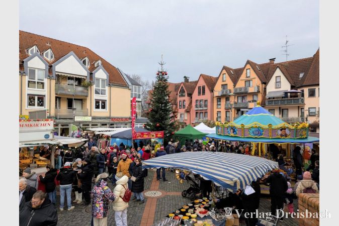 Auf dem Marktplatz herrschte über die gesamten acht Stunden hinweg reger Betrieb.