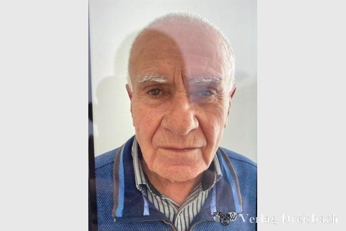 Der Vermisste Abbas Özdemir.
