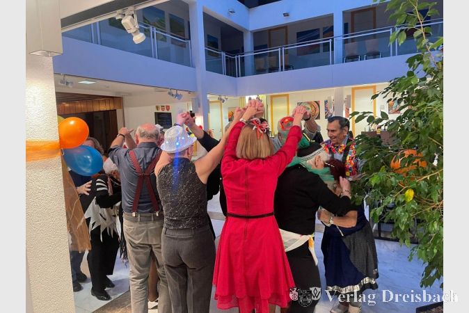 Närrischer erster Tanztee des Jahres am vergangenen Sonntag.
