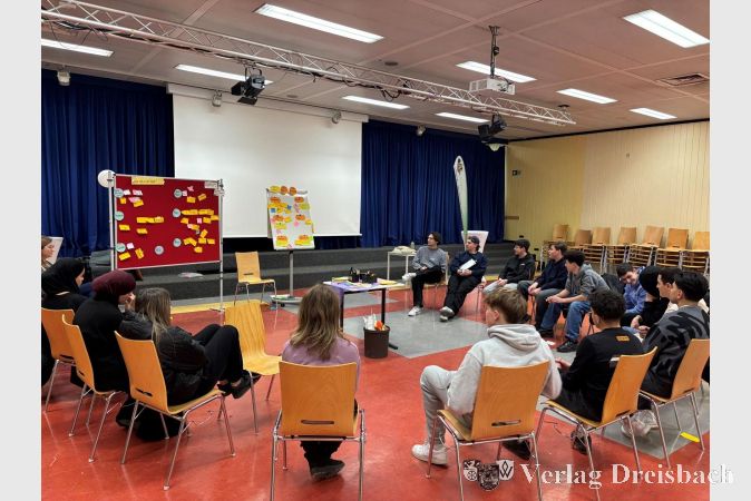Angebot zur Berufsorientierung: "Design-Thinking-Workshop" an der Weingartenschule.