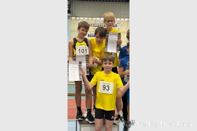 Die U12-Jungenstaffel.