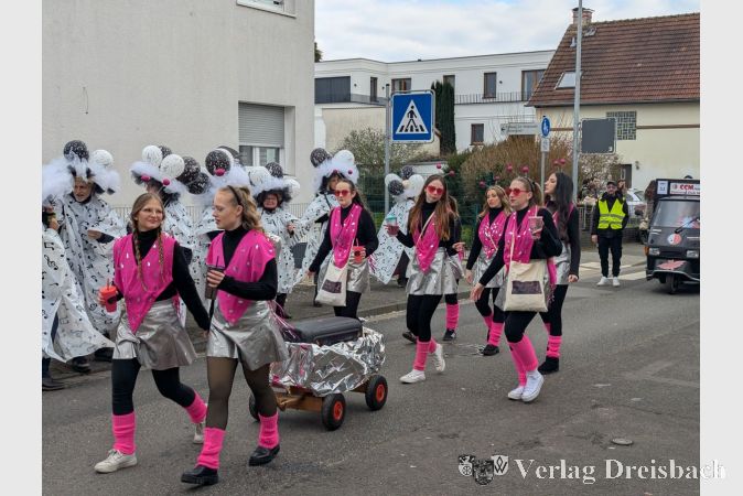 Auch die Candy Girls waren am Start.