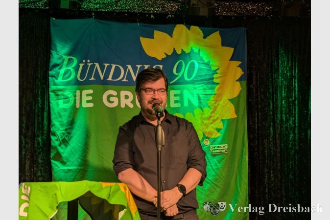 Gregor Beck, Vorsitzender des Kreisvorstands der Grünen.