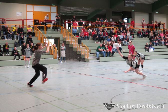 Vollen Einsatz zeigte die weibliche C1 beim Hessenfinale.