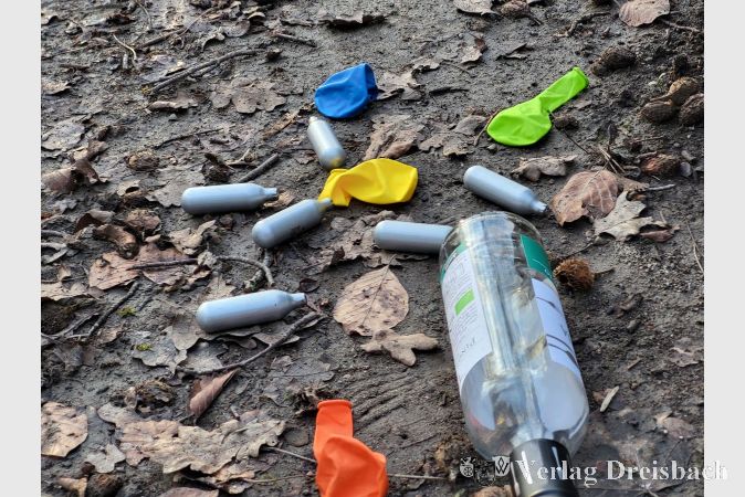 Partydroge Lachgas: Die Kartuschen sind legal erhältlich, die gesundheitlichen Gefahren aber nicht zu unterschätzen.