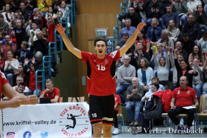 Marius Büchi wurde am Samstag zum besten Spieler der 2. Bundesliga Süd gekürt und gab dann seinen Abschied aus Kriftel bekannt.
