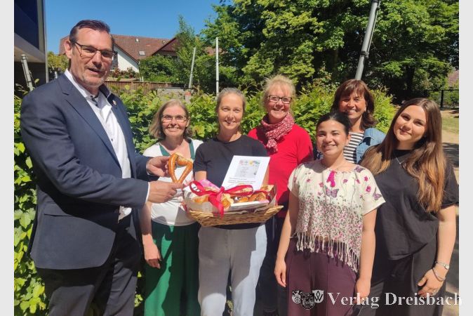 Seitz dankte den Fachkräften der Kita St. Vitus.