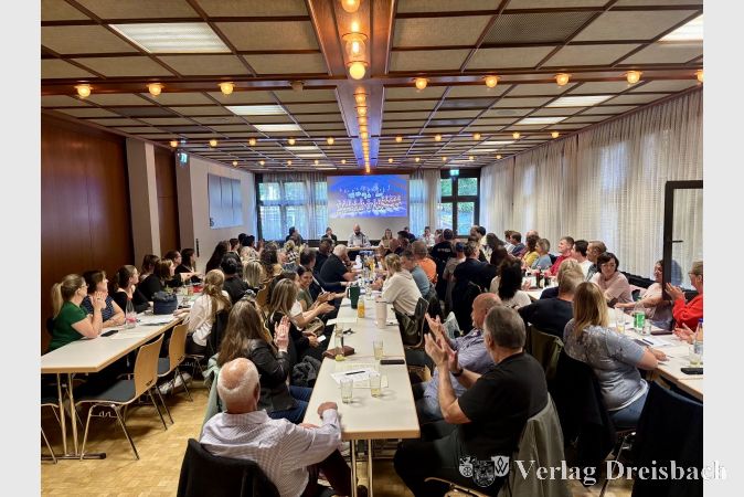 Die Jahreshauptversammlung im Rat- und Bürgerhaus war sehr gut besucht.