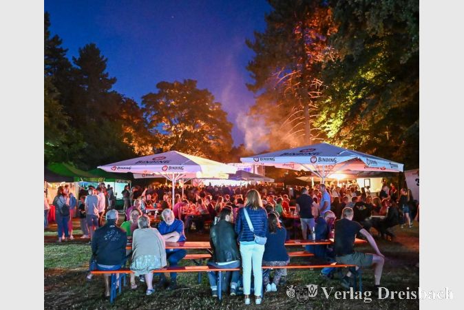 Abendstimmung beim Fest zum 50. Geburtstag des Freizeitparks vor zwei Jahren.