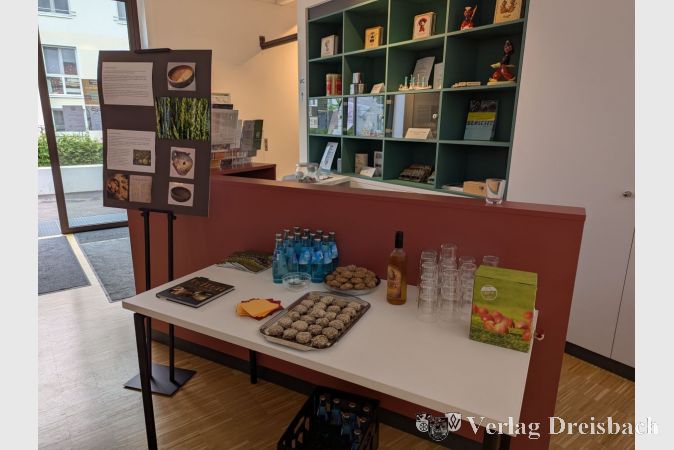 Das keltisch geprägte Büfett mit Häuptlingskonfekt und Met.