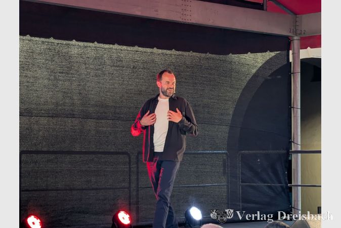 Jakob Friedrich war an diesem Abend einer der beiden Überraschungsgäste aus dem Schwabenland.
