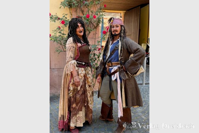Tia Dalma und Jack Sparrow suchten beim diesjährigen Posthoffest jungen Nachwuchs für ihre Crew.